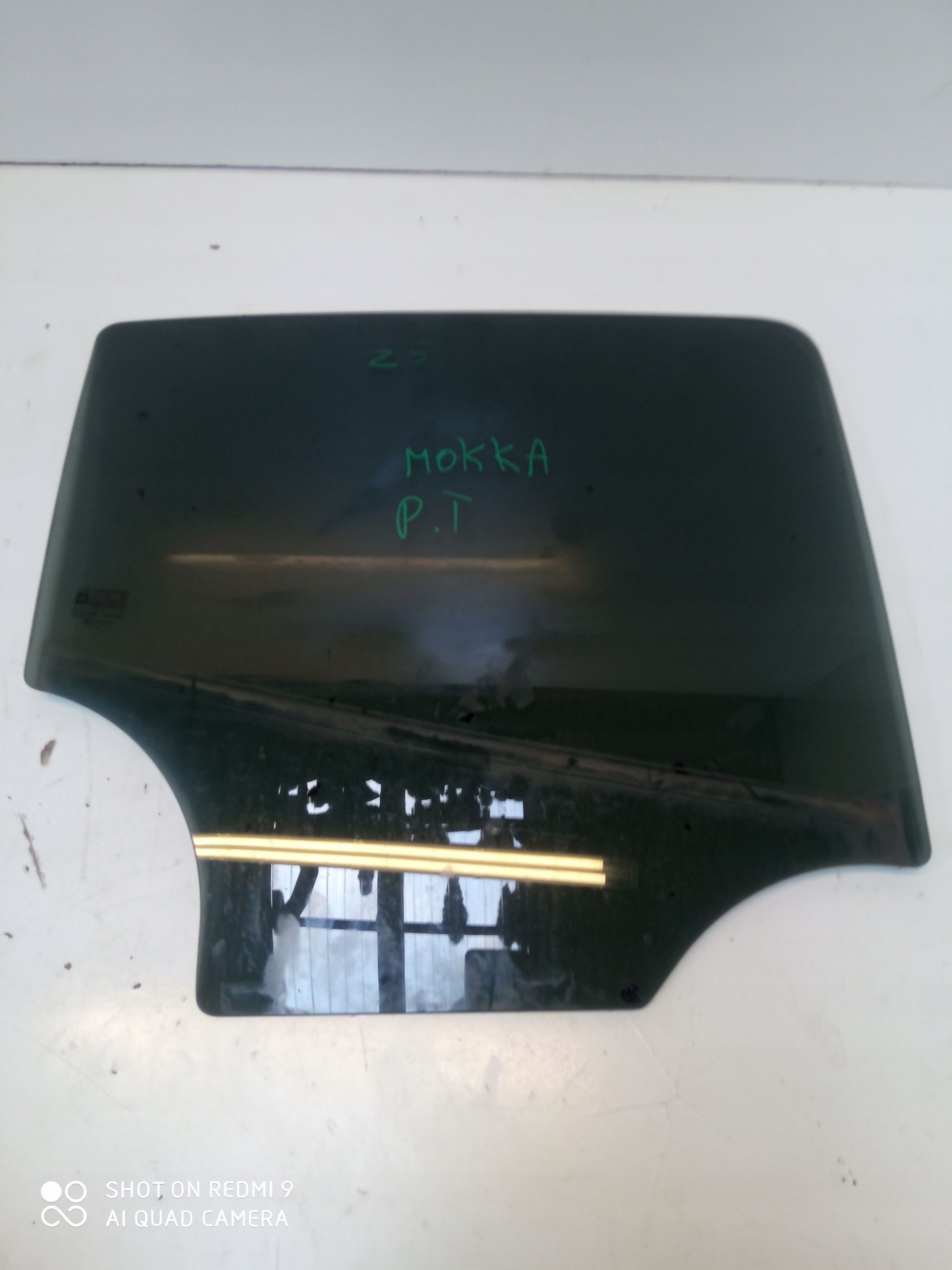 OPEL MOKKA X СКЛО ДВЕРЕЙ ПРАВЕ ЗАДНЄ 16R ТЕМНЕ