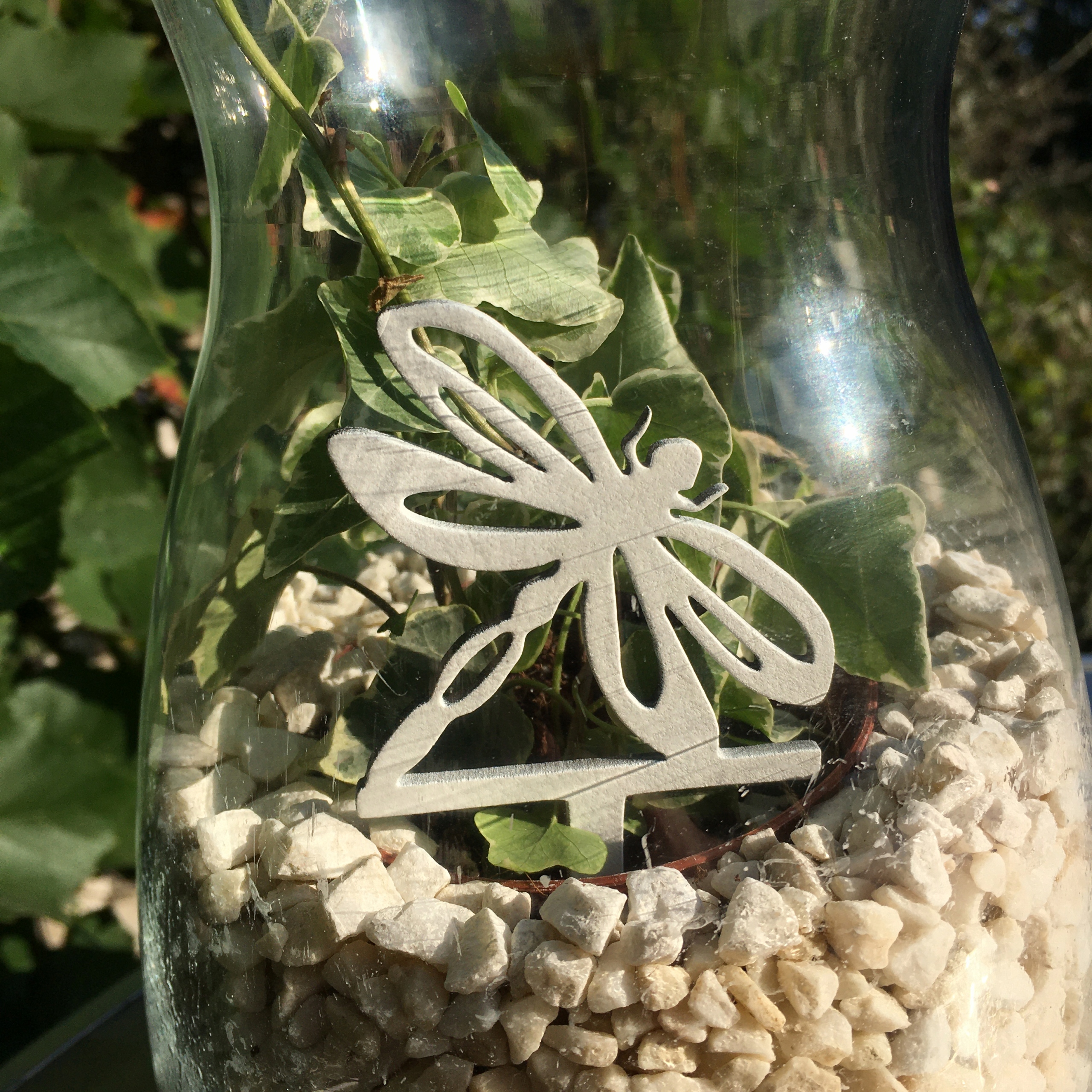 OZDOBA TOPPER WAŻKA LAS W SŁOIKU 8CM 10SZT CIASTO Marka inny