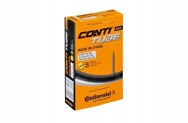 

Continental dętka Race 28 Light 18-25x700 S60mm