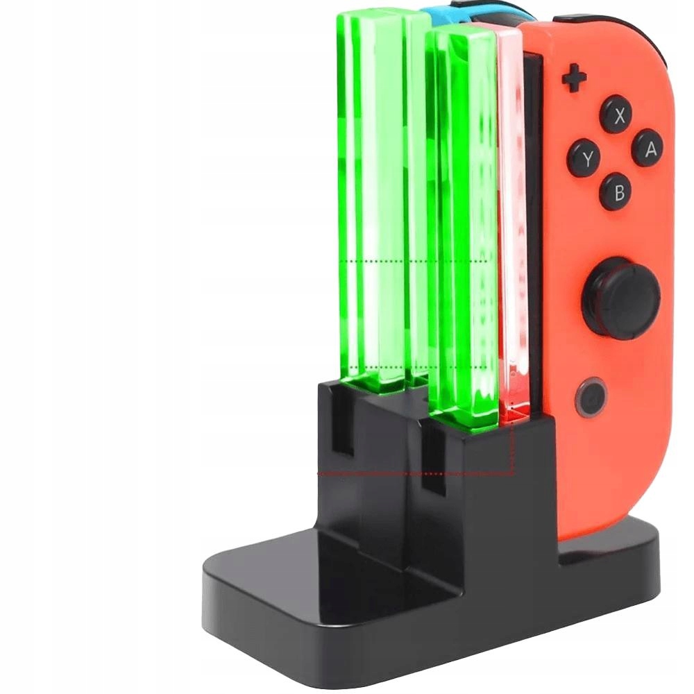 Stacja ładująca LED do kontrolerów Switch