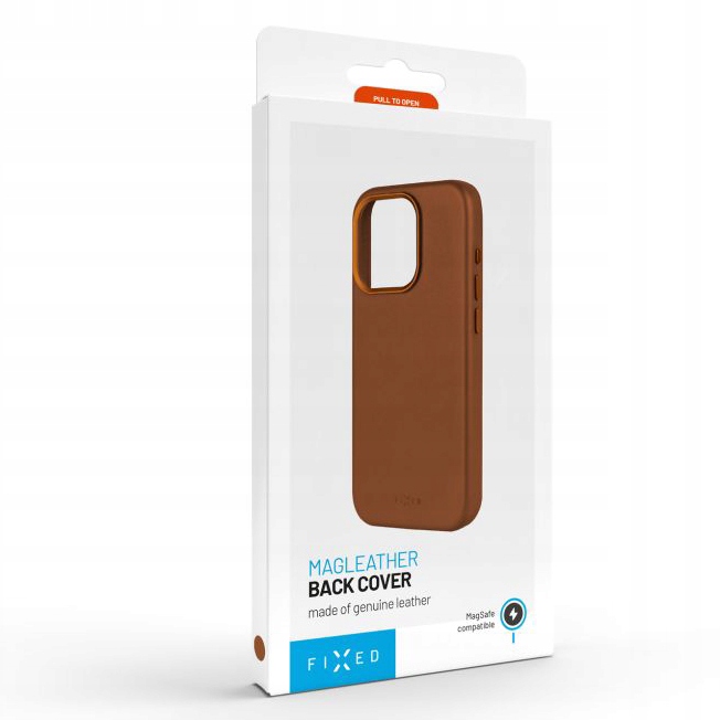 MagLeather Galaxy S24, hnědý Fixed