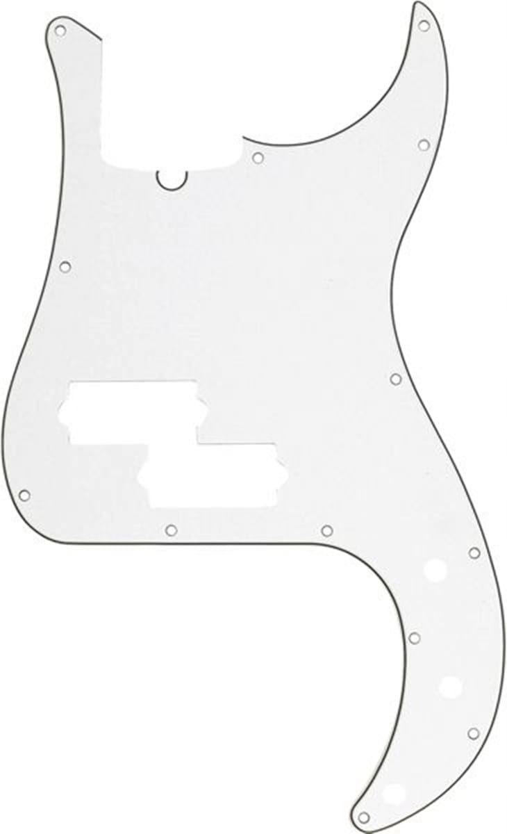 Fender 0991376000 Pickguard P Bass Parchment