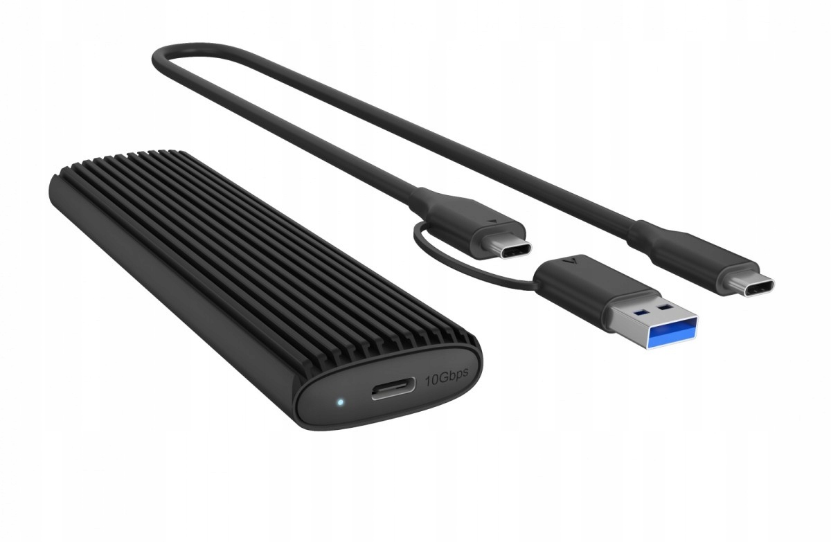 Skříň IB-1808MCT-CU31 M.2 NVMe/SATA M.2 Ssd, Usb 3.1 (gen 2 M-Key