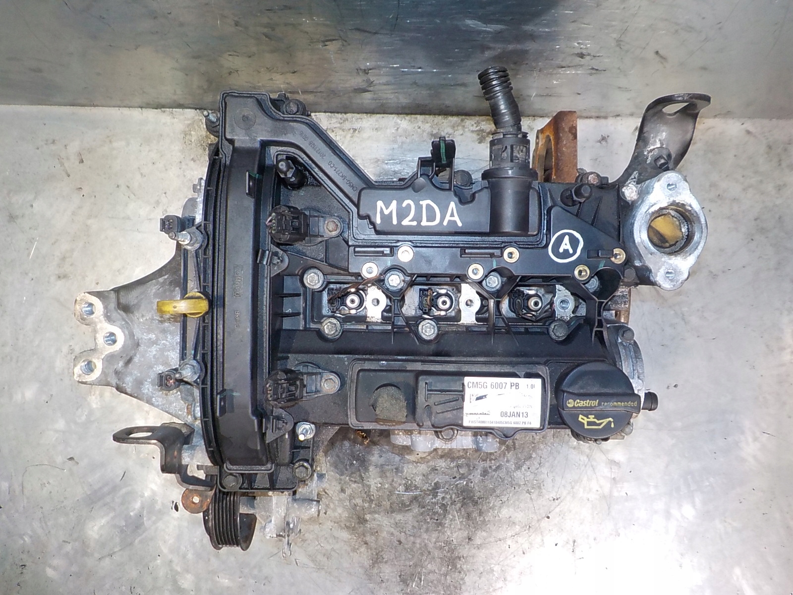 FORD FOCUS III MK3 C-MAX II engine 1.0 ECOBOOST 100 KM M2DA PRZEBIEG 119TYS