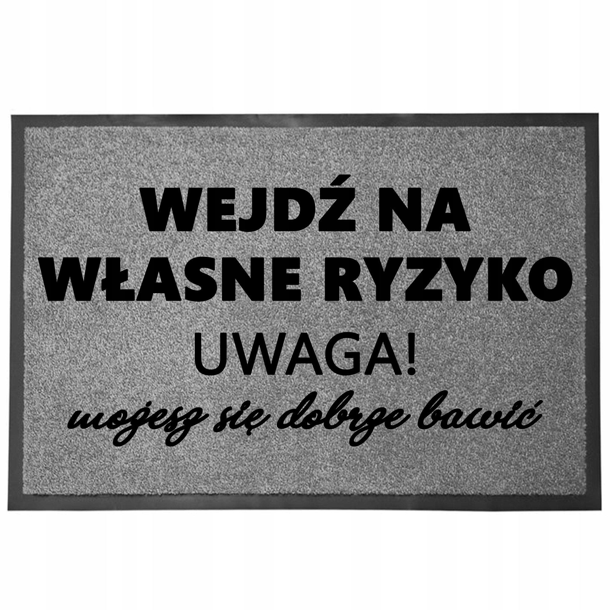 Wycieraczka Wejściowa Monochrom 40X60 Modna Nadruk Styl Dekoracja
