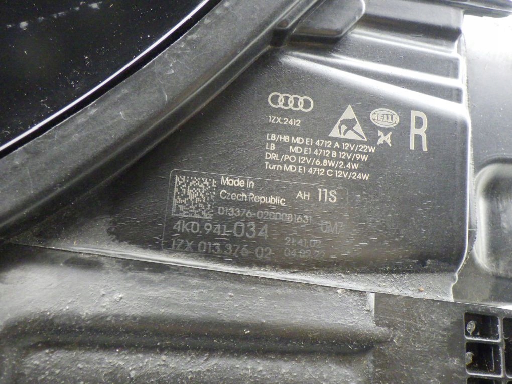 AUDI A6 C8 4K 4K0 FULL LED 18- light front right