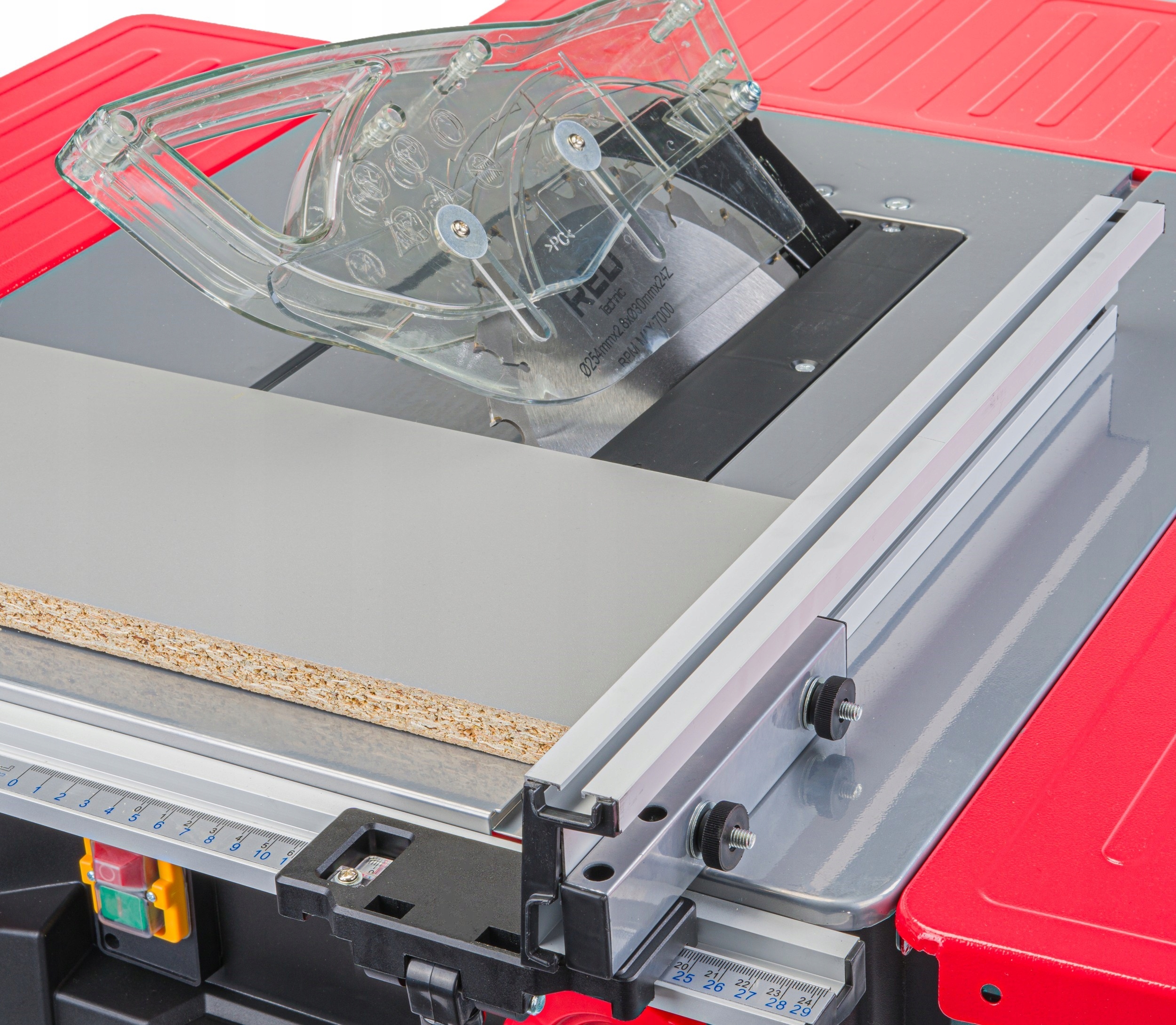 Piła STOŁOWA Pilarka Do Drewna Tarczowa Krajzega Stół Tarcza 3400W 4-Blaty Średnica tarczy 255 mm