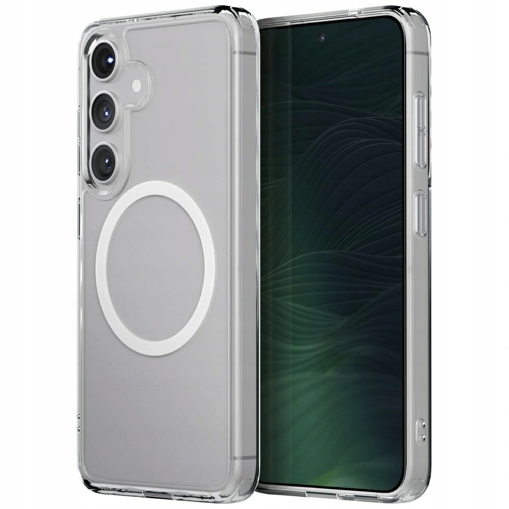 Pouzdro Uniq LifePro Xtreme pro Galaxy S25 s nabíjením MagClick průhledný