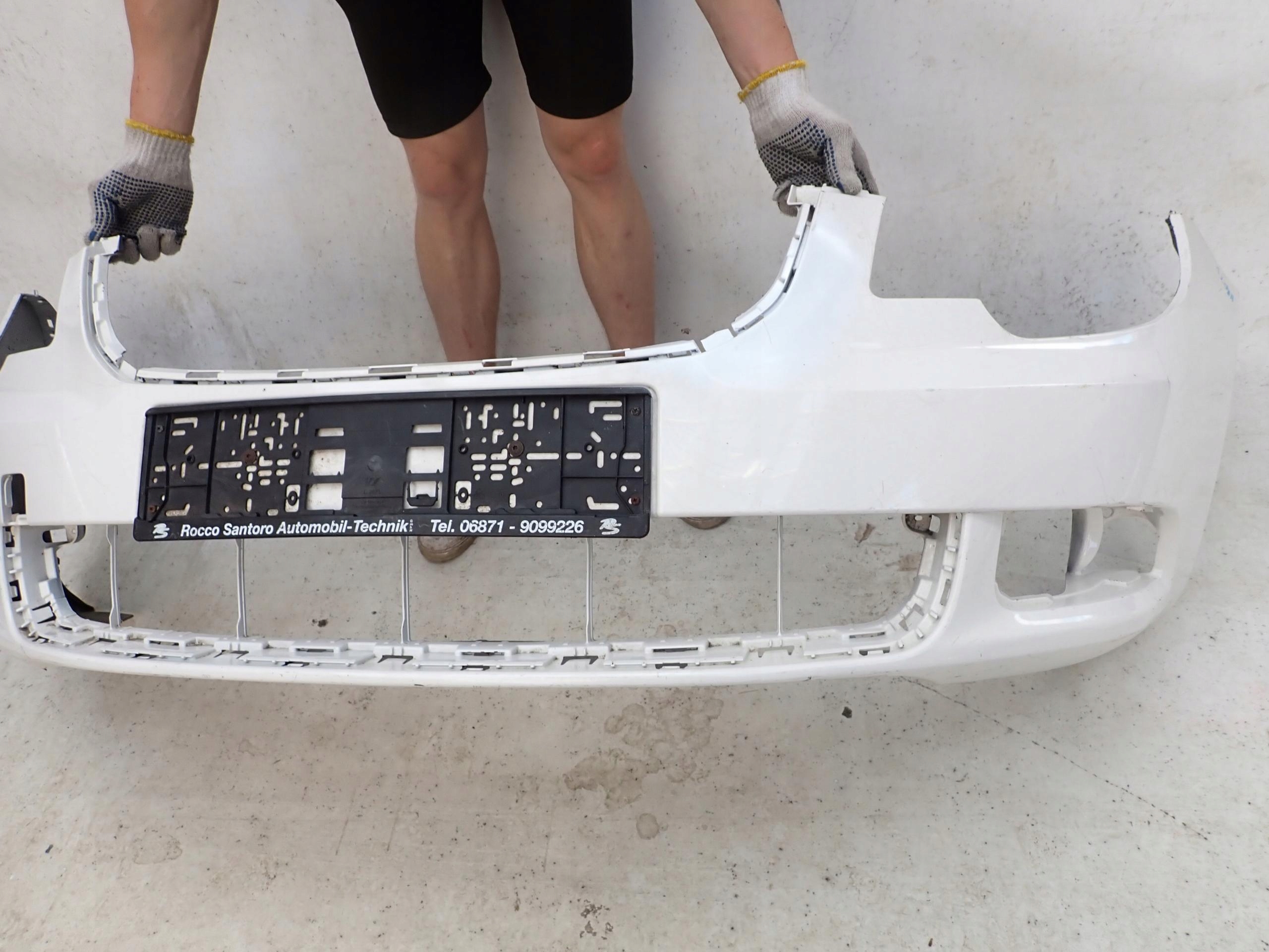 SKODA SUPERB II 08- bumper front front