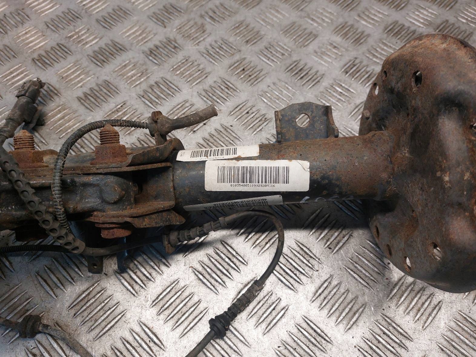 shock absorber spring swing right front FIAT PUNTO 2012 51865488