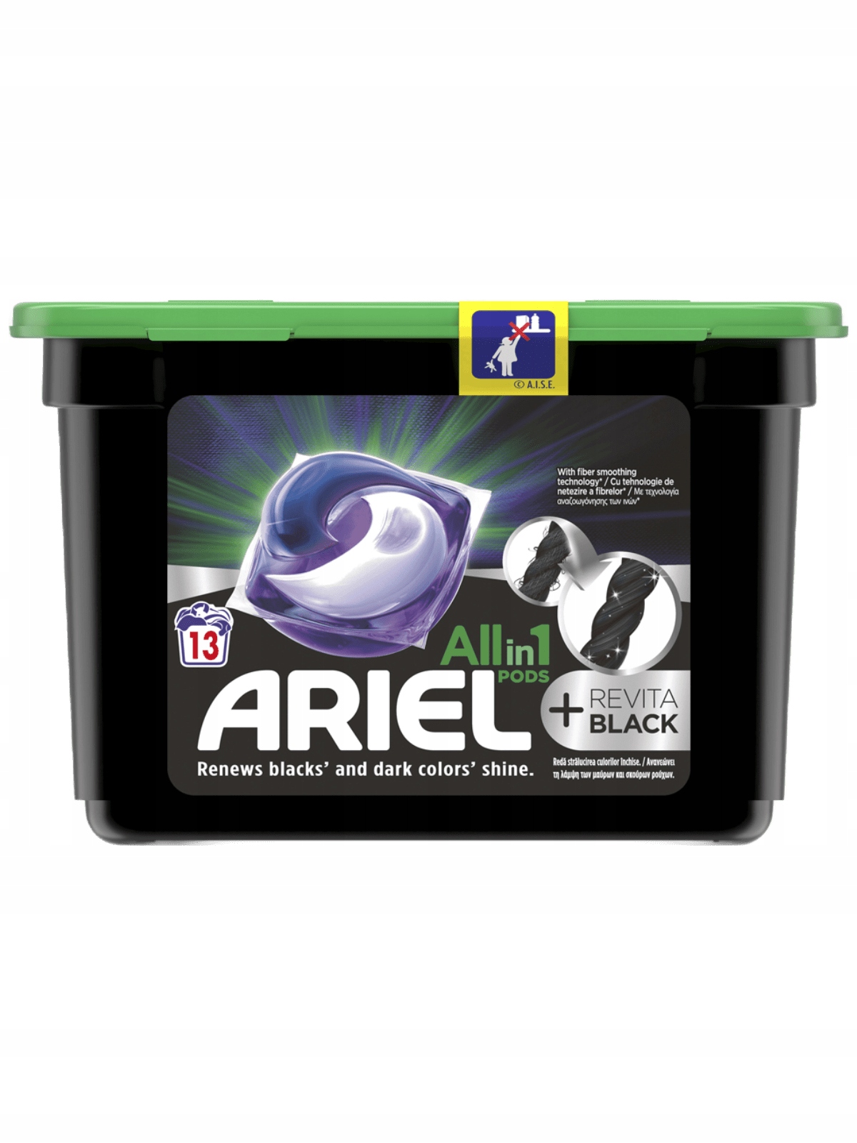 

Ariel AllIn1 Black 13szt kapsułki do prania Czarny
