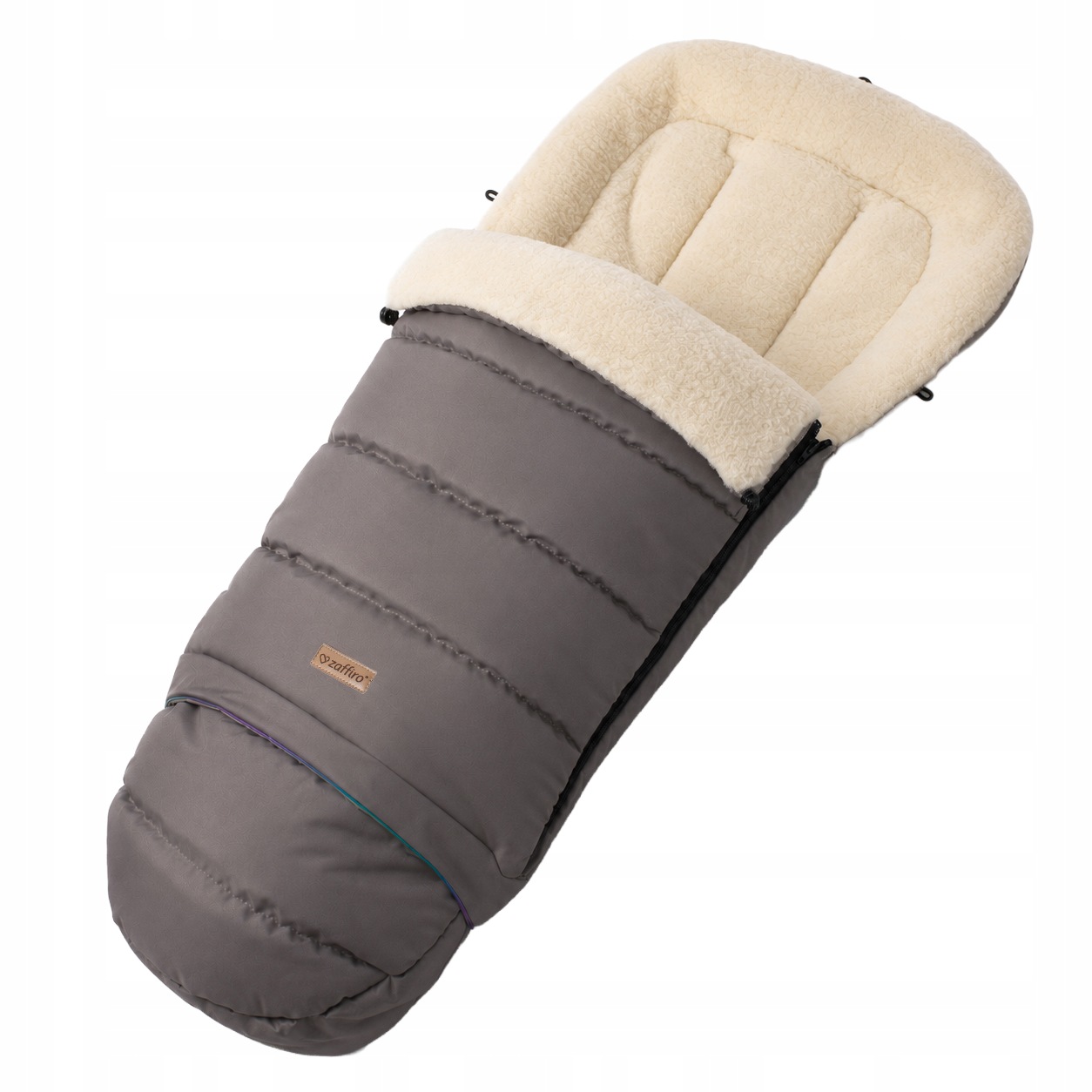 Regulowany śpiwór iGrow Nordico 0-36m taupe