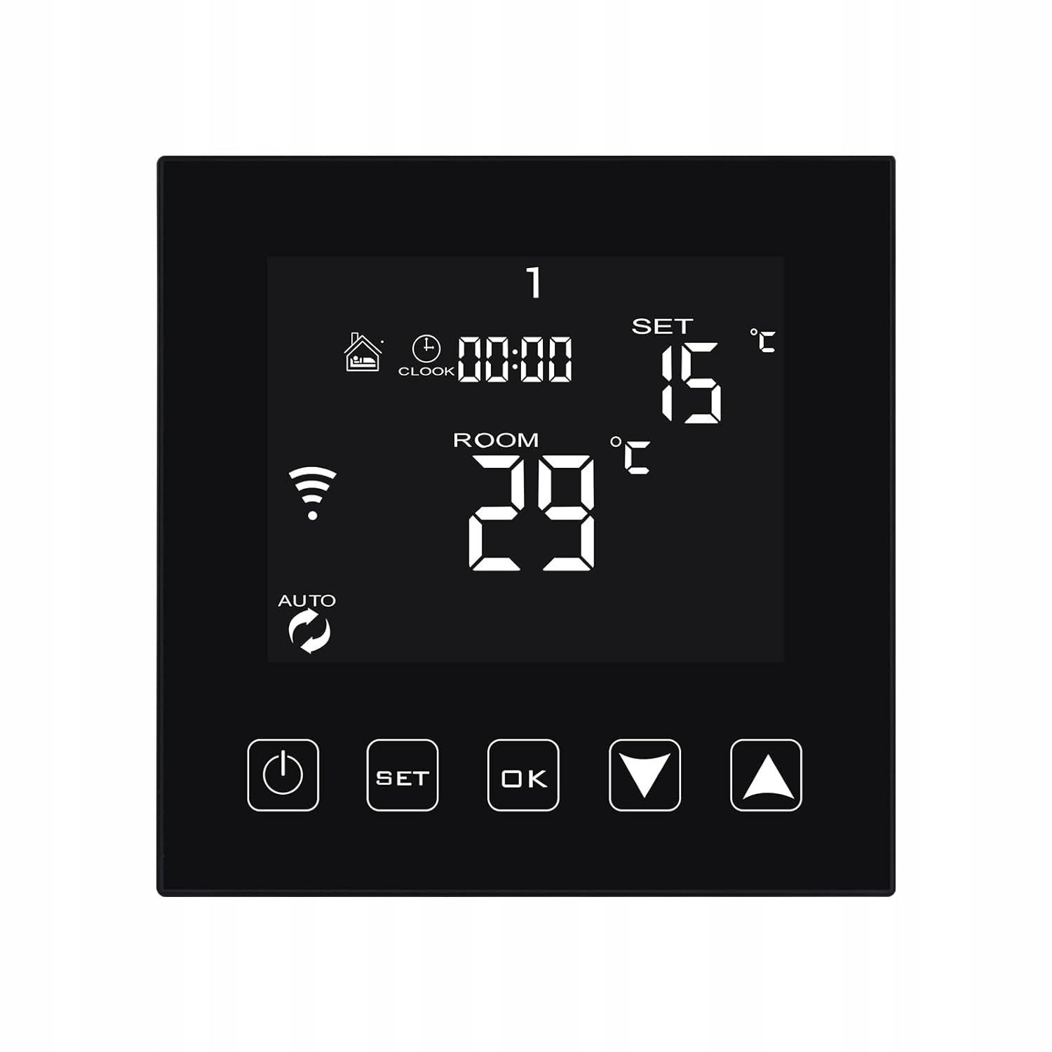 Inteligentní regulátor termostatu Ketotek WiFi 3A, programovatelný termostat