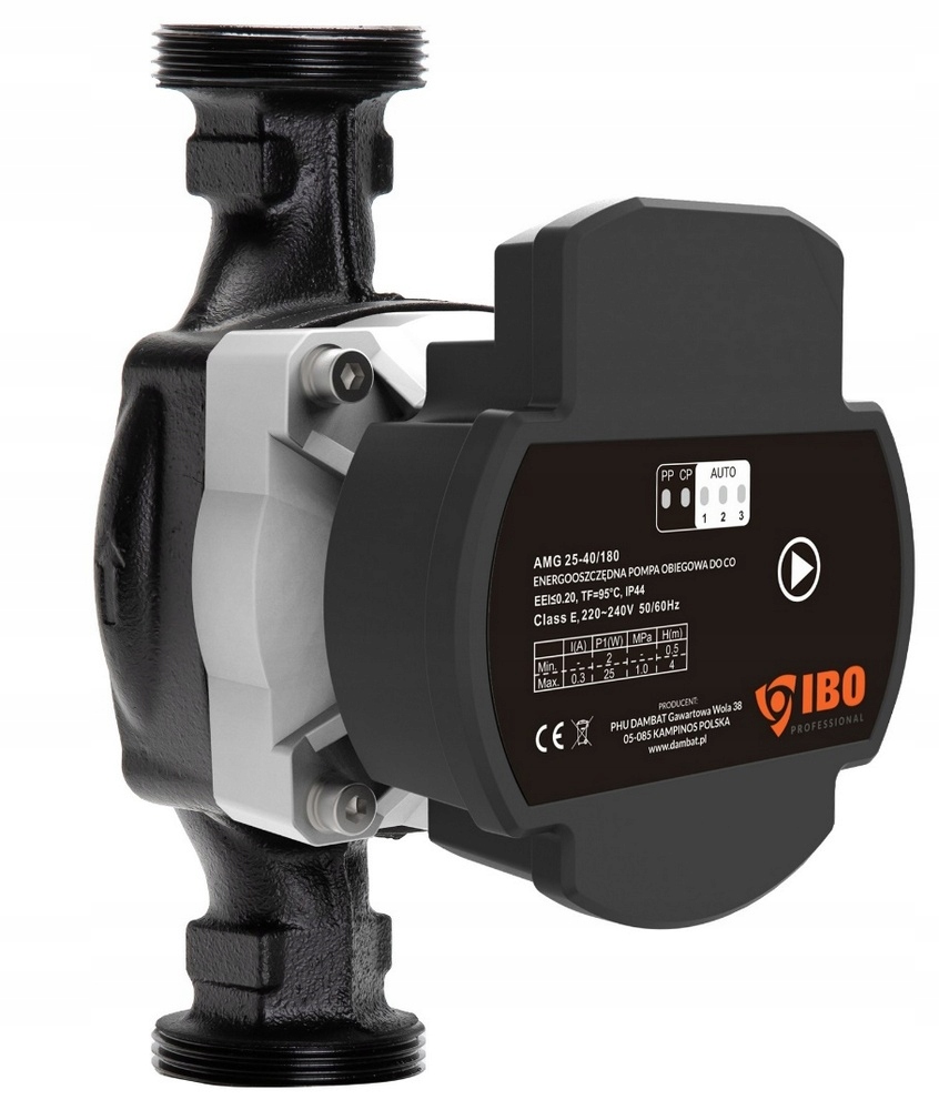 Elektronická Pumpa Ibo Amg 25-40 Energeticky Úsporná