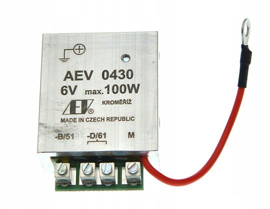 Regulator napięcia Aev Jawa 6V 100W masa Jawa Cz