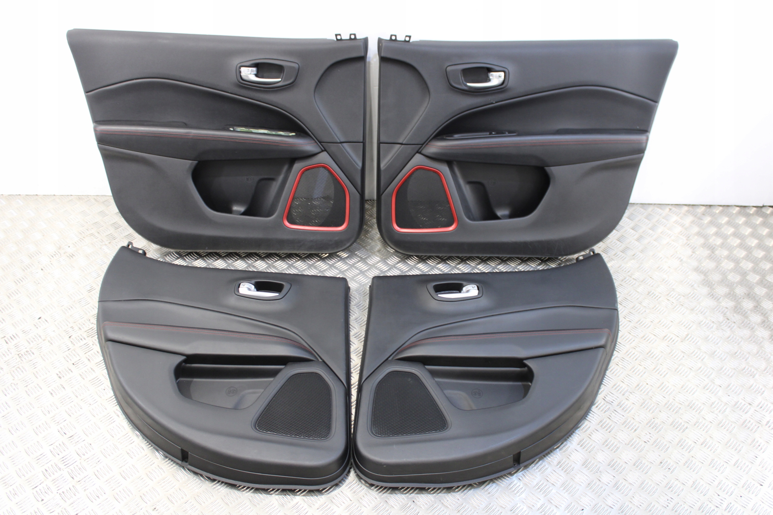 seats semi leather inner upholstery JEEP COMPASS II 2 TRAILHAWK