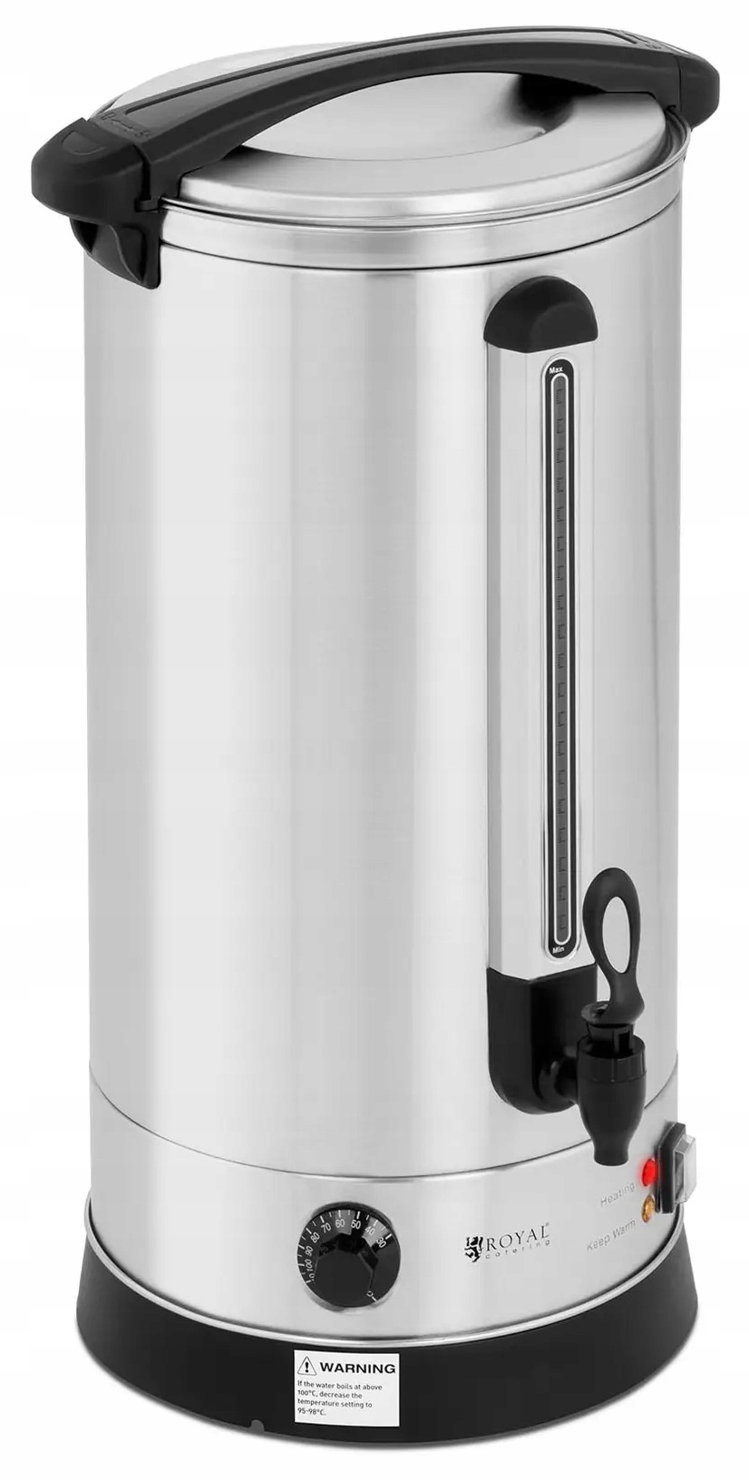 Nádoba na horkou vodu 23,5l 2500W nerezová ocel Royal Catering RC-WBDW23