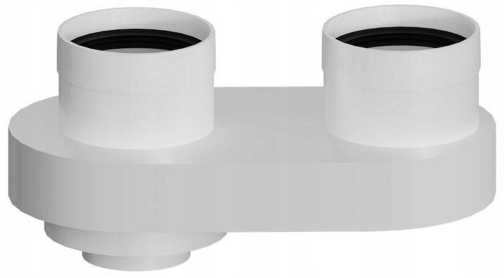 Rozdzielacz płaski 60/100 2x80 Pp Ricom