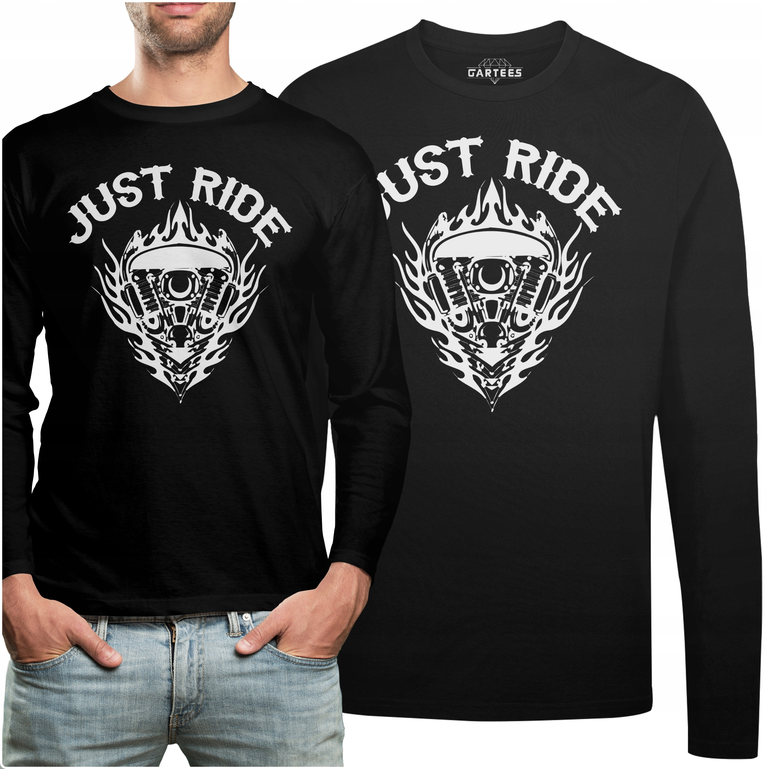 

Koszulka Long Prezent Dla Fanów Aut Just Ride