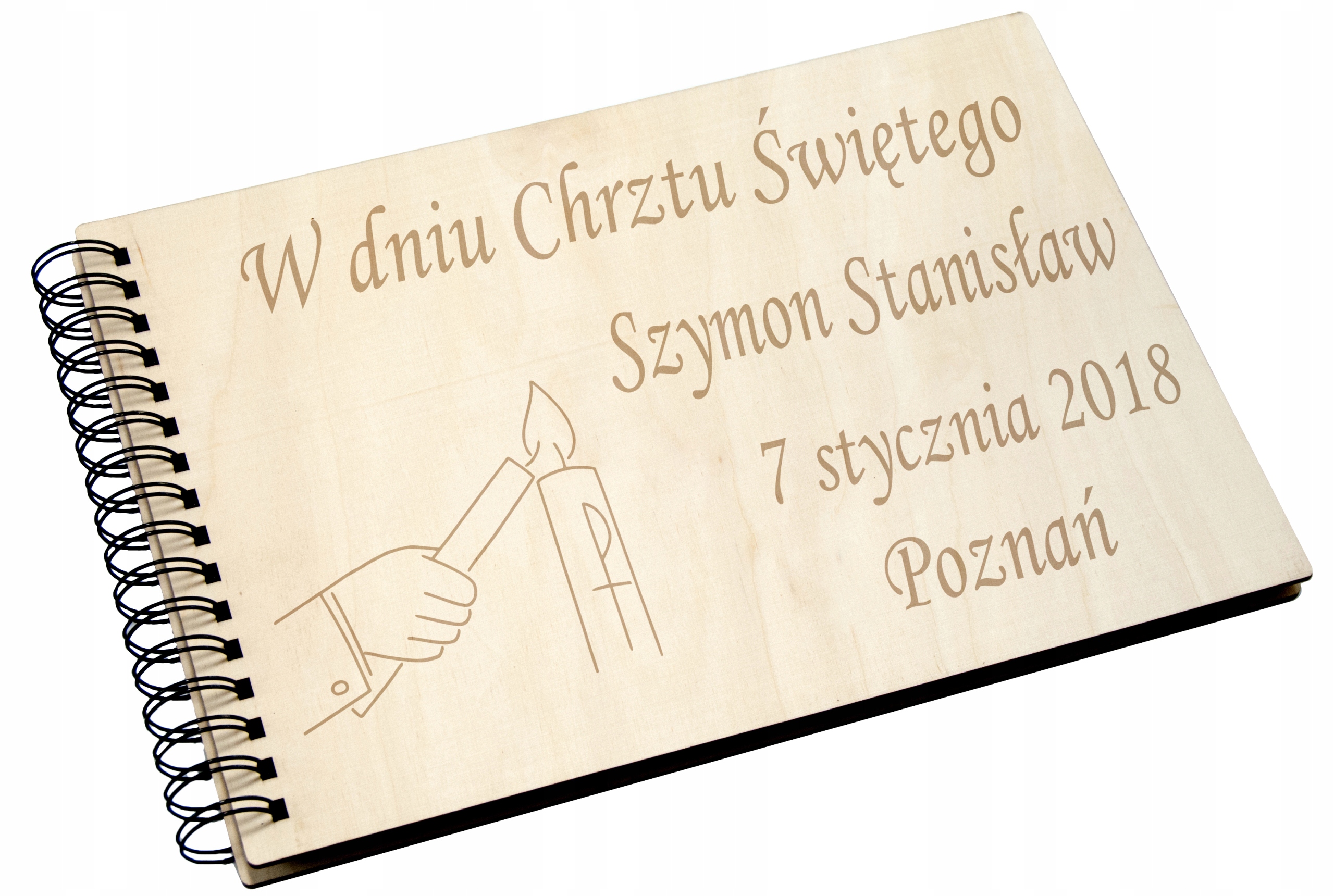 

Album dla dziecka Chrzest roczek pamiątka Pz A5