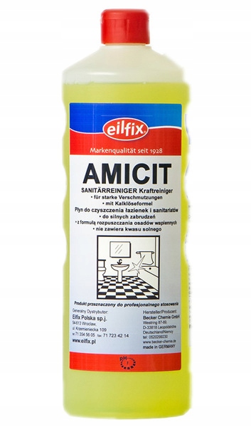 

Eilfix Amicit 1L czyszczenie łazienki Oszczędny