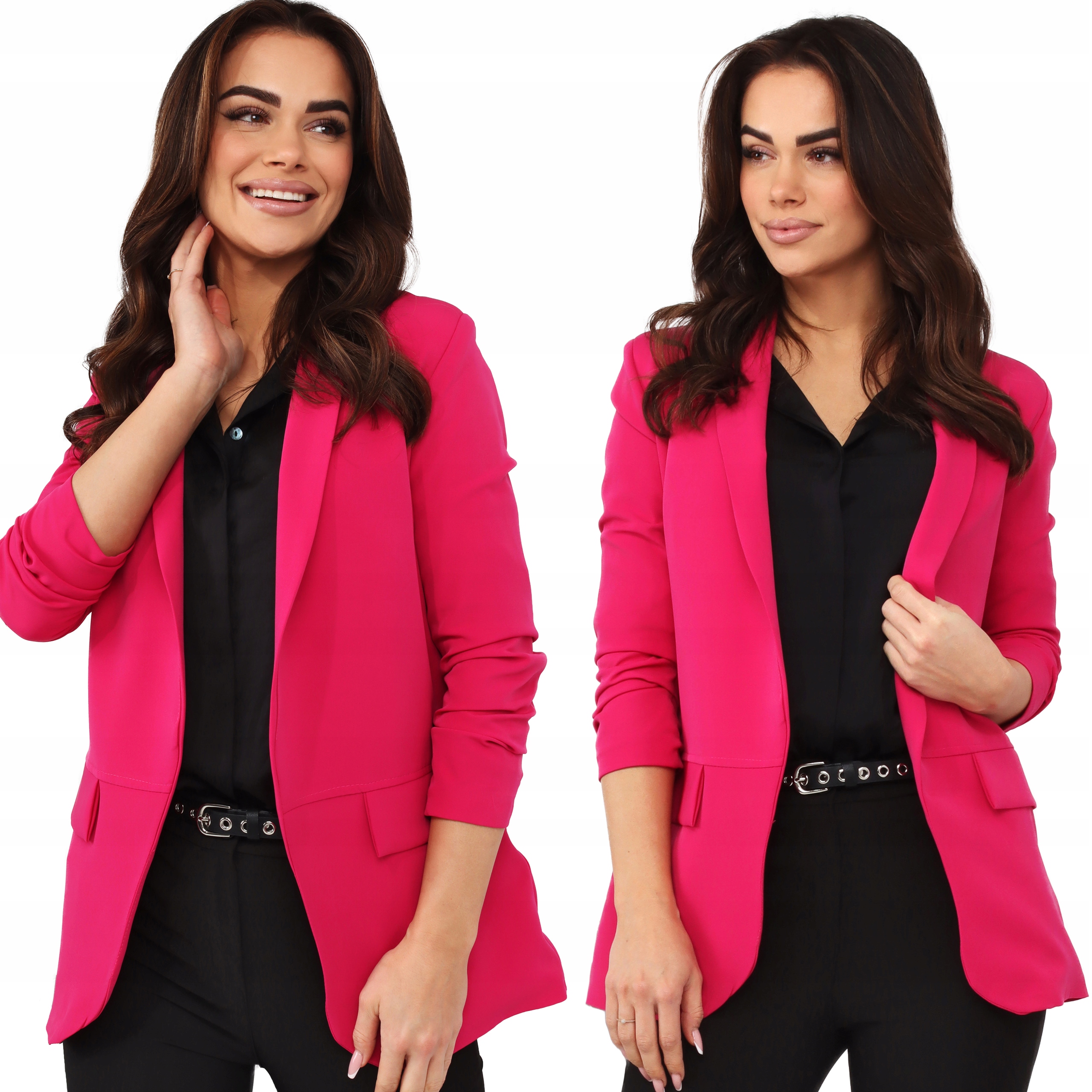 

Żakiet Damski Marynarka Narzutka 48/50 4XL/5XL Mal