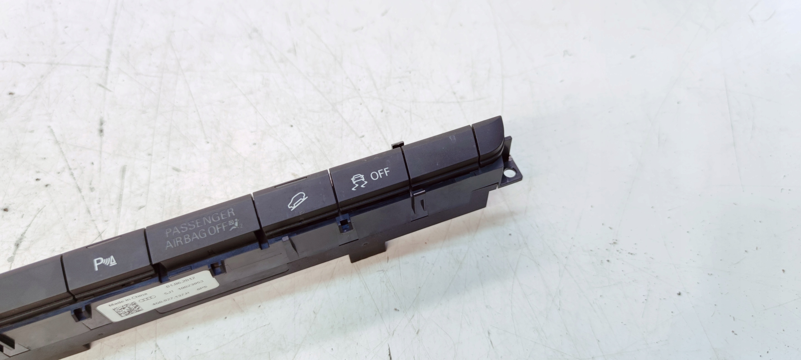 control panel PDC AUDI A6 C7 A7 4G0927137H