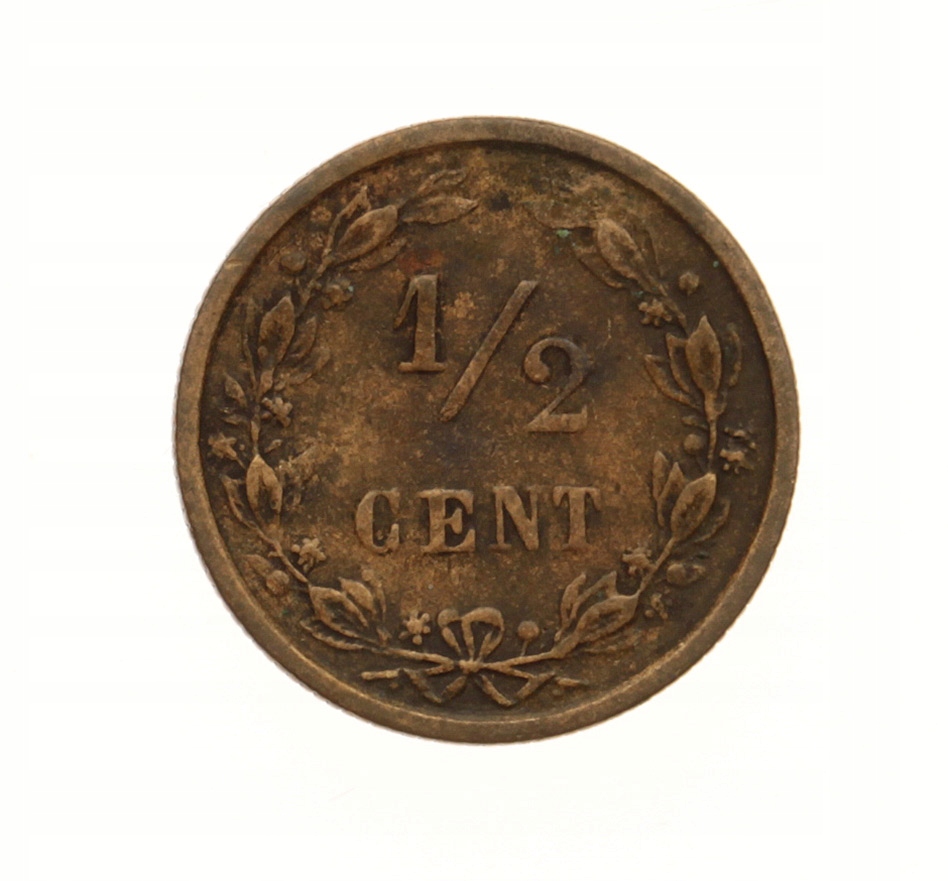 [M8815] Holandia 1/2 centa 1891