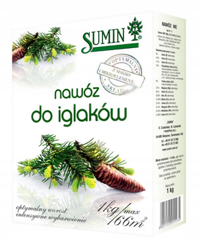 

Nawóz do iglaków Sumin