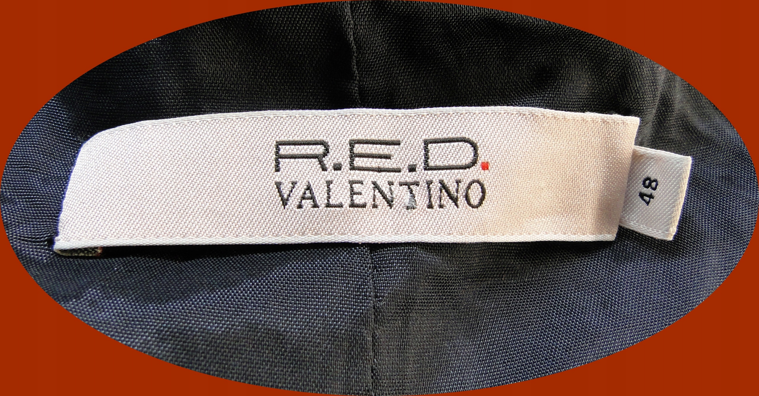 RED VALENTINO - marynarka - żakiet damski Rękaw rękaw 3/4