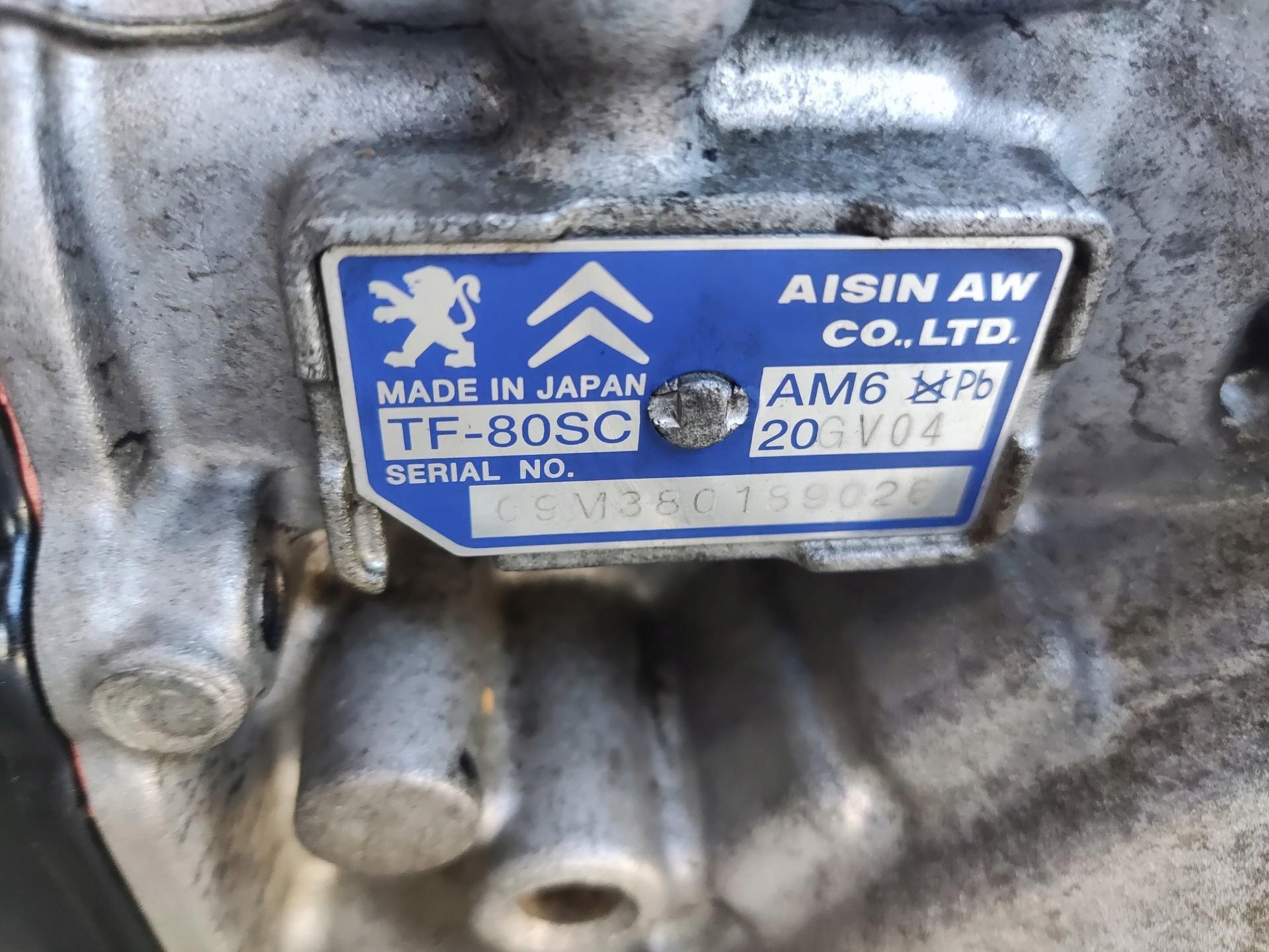 gearbox, automatic CITROEN C5 III X7 3.0 HDI 20GV04 9671267780