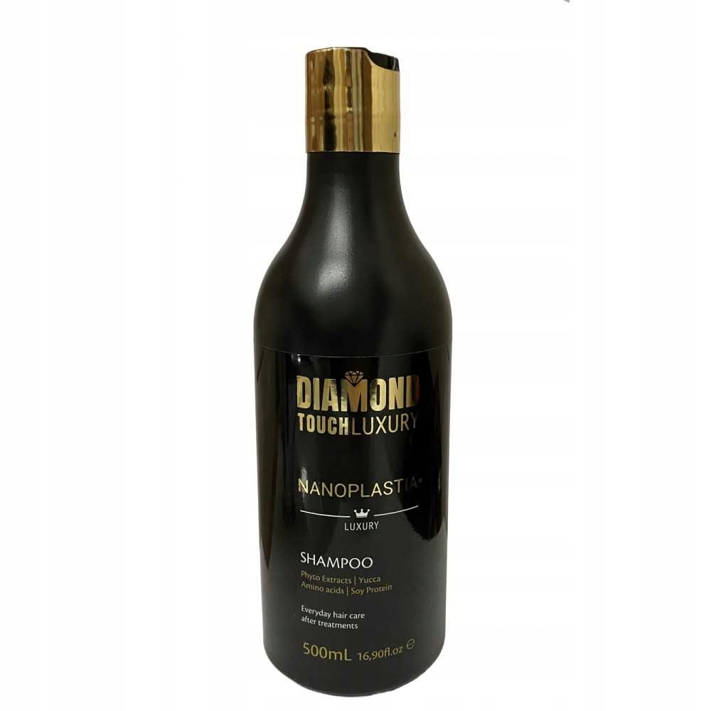 Diamond Touch 500 ml szampon po zabiegu nanoplastii Wydłuża Efekt Tafli!