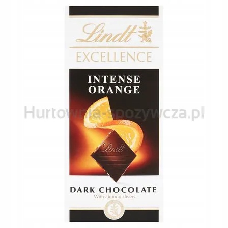 Levně Lindt Čokoláda Excellence Orange Intense 100 g