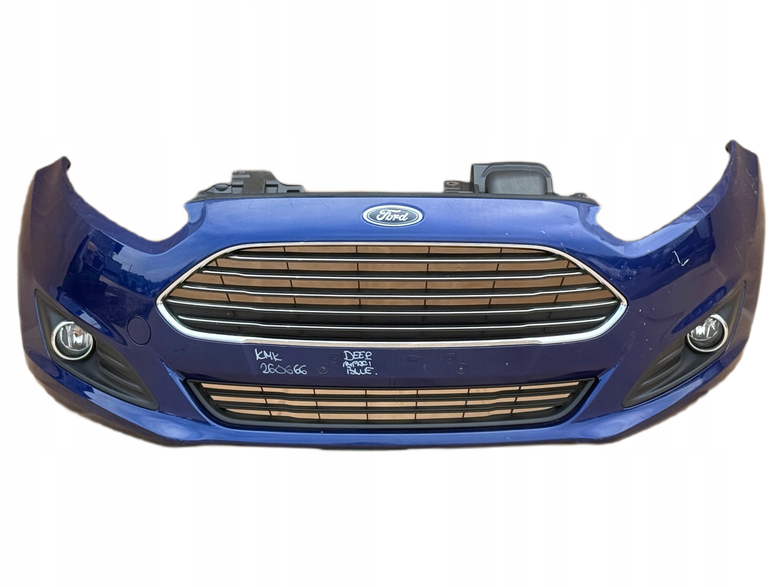 FORD FIESTA MK7 LIFT 2012-2017 bumper front DEEP IMPACT BLUE original