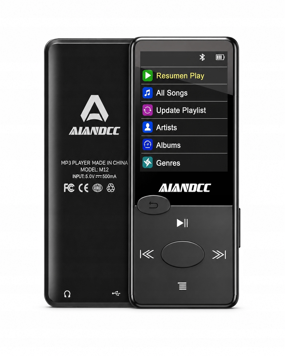 Bluetooth 5.3 MP3 přehrávač, MP3 přehrávač, HiFi zvuk, 32 Gb MP3