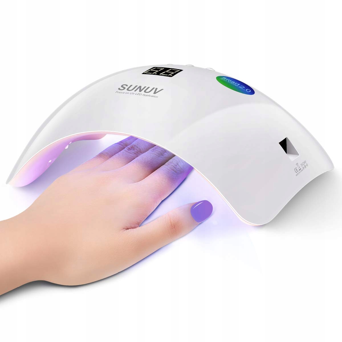 SUNUV Lampa UV LED Do Paznokci Żelowych Z Timerem I Sensorem — miniatura 10