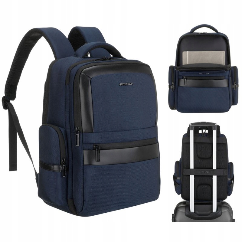 Batoh s prostorem pro notebook, prostorný, městský, elegantní Peterson