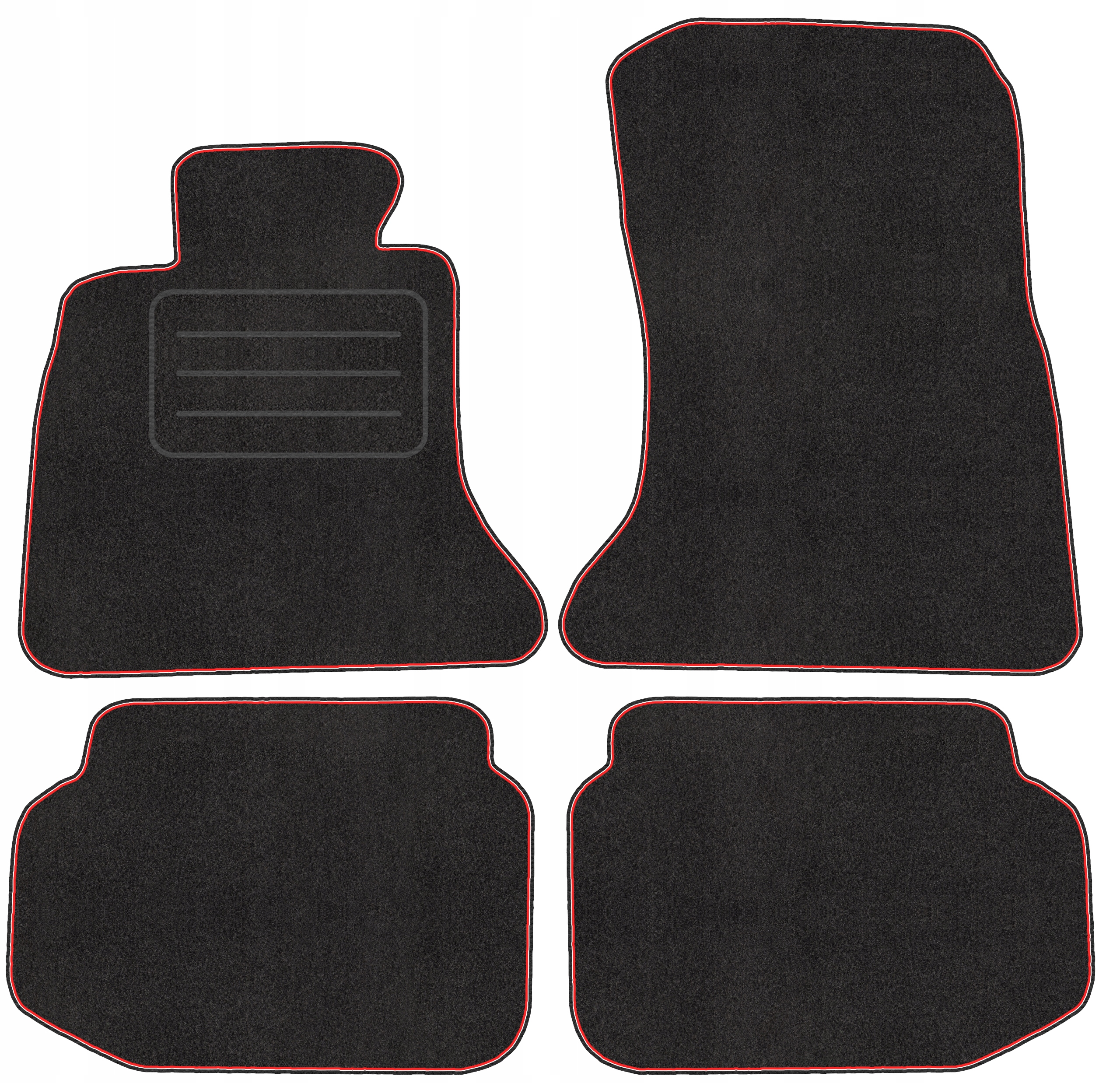 Polyamidové velúrové rohože pre Bmw 5 F10/F11 10-17