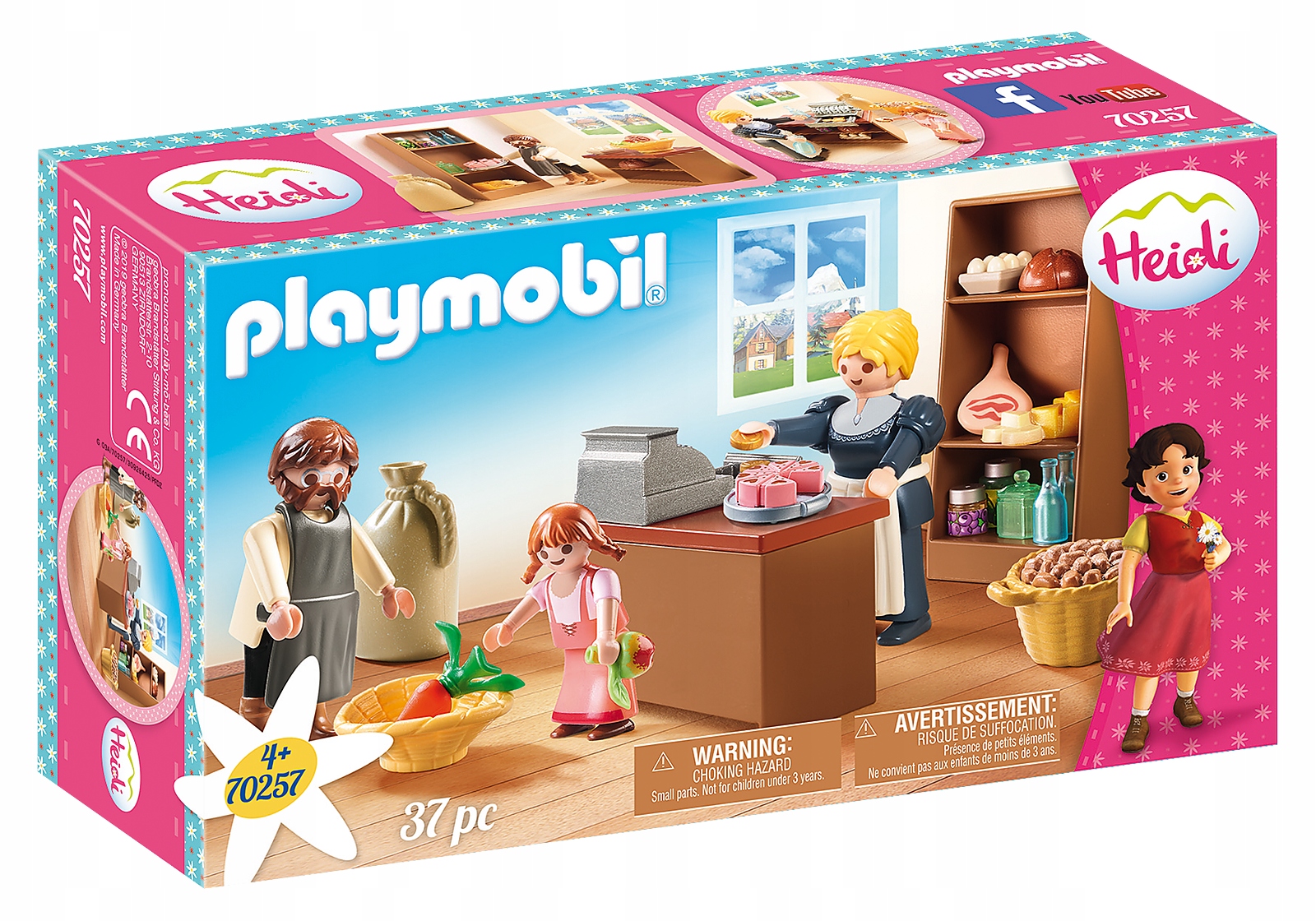 

Playmobil Heidi 70257 Wiejski sklep rodziny Keller