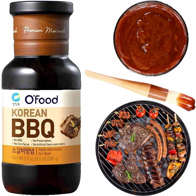 

Marynata Bbq Galbi Żeberka Koreańska Wołowina 280g