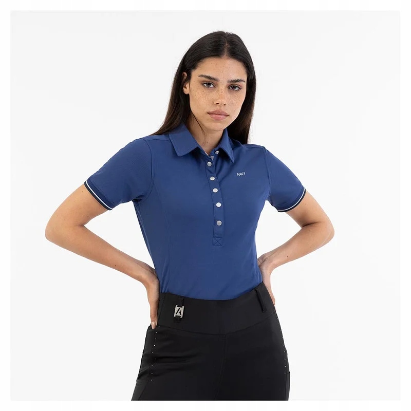 Polokošile jezdecké Anky Essential 25SS modré Xxs
