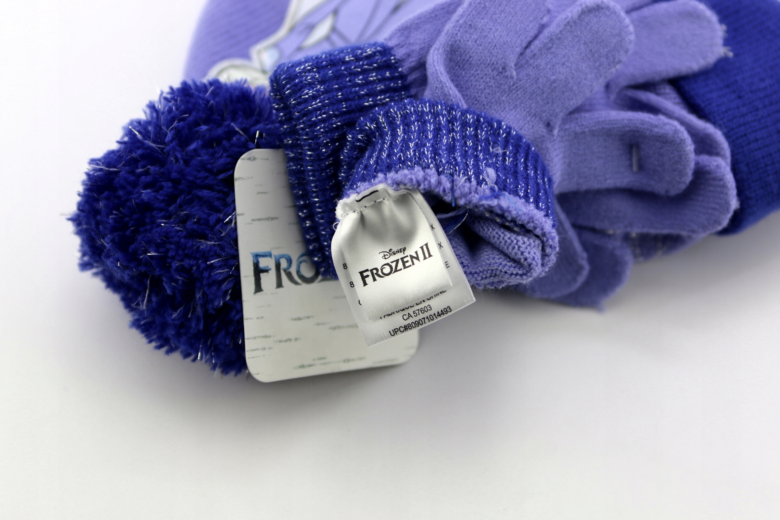 DISNEY Frozen Kraina Lodu Czapka Zimowa Rękawiczki Kolor wielokolorowy