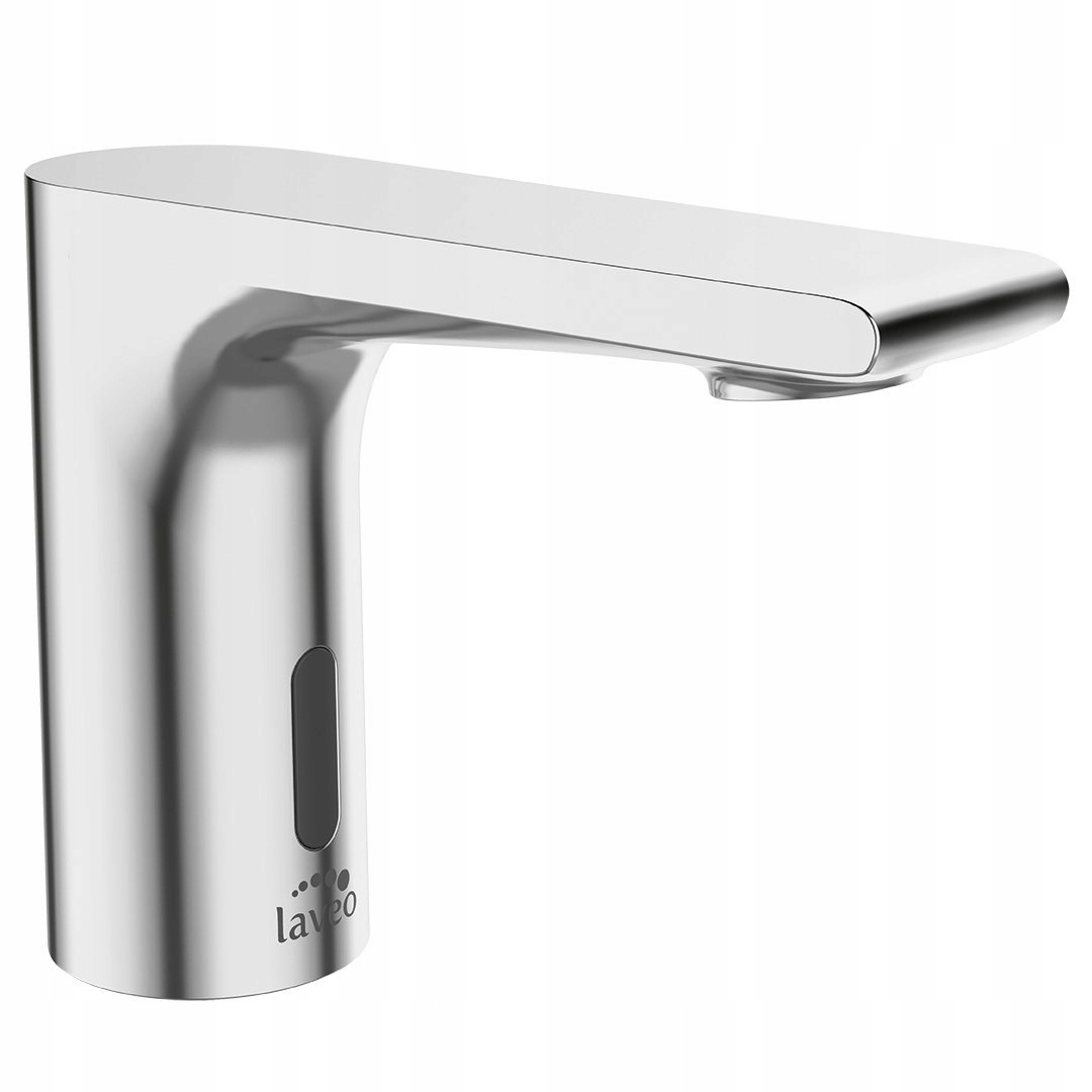 Bezdotyková umyvadlová baterie Plato Chrom, externí regulace teploty