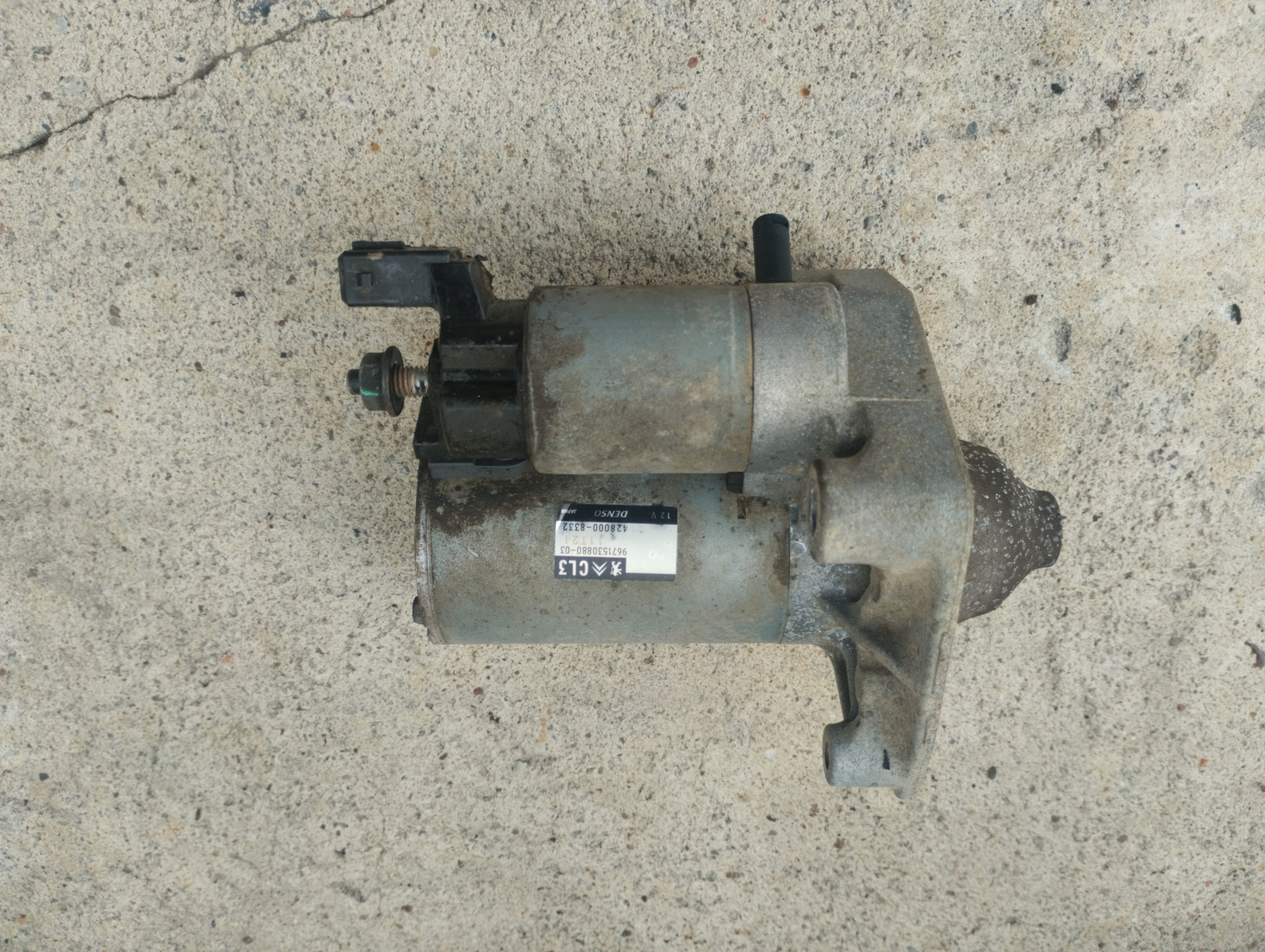 CITROEN C3 III 1.2 VTI starter 9671530880