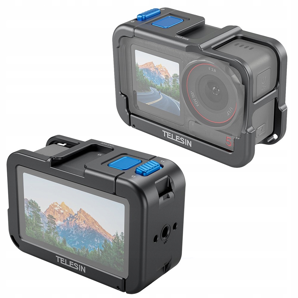 Telesin S6-FMS-13-TDJ Aluminiowa ramka do Dji Osmo Action 5 Pro