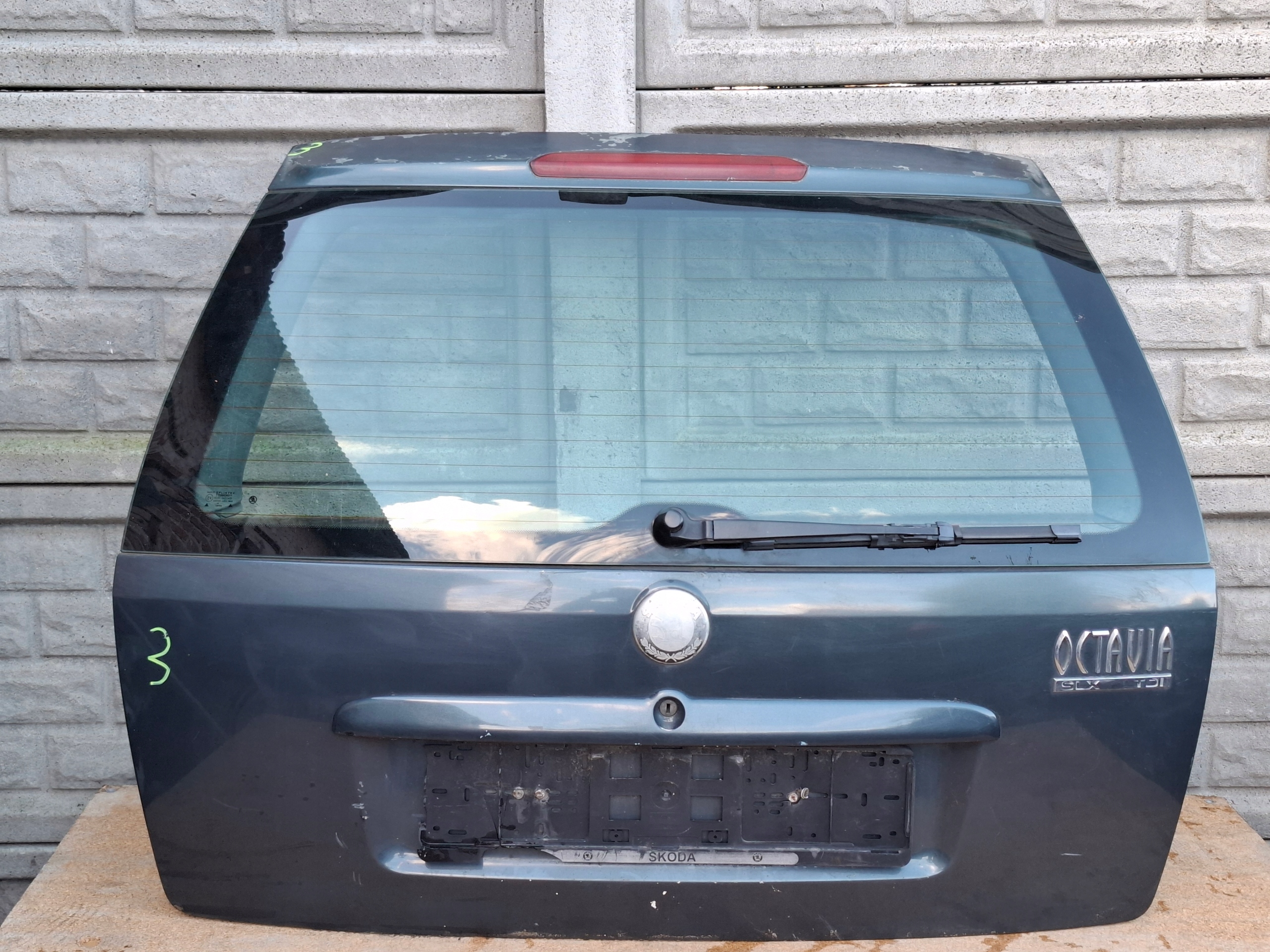 КРИШКА ЗАД. ЗАДНЯ З СКЛО ШКОДА OCTAVIA I 1 УНІВЕРСАЛ