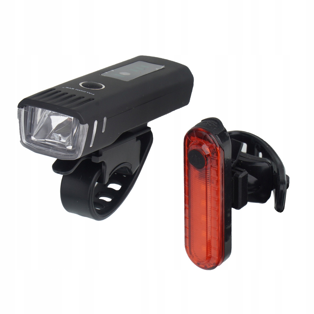 Mactronic Zestaw lamp rowerowych Falcon Eye City 250 lm/10 lm C