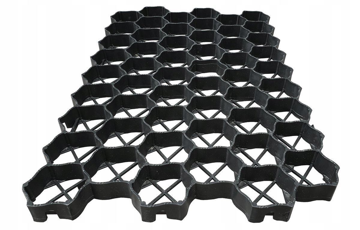 

Kratka trawnikowa ogrodowa czarna 60x40x3 1 szt.