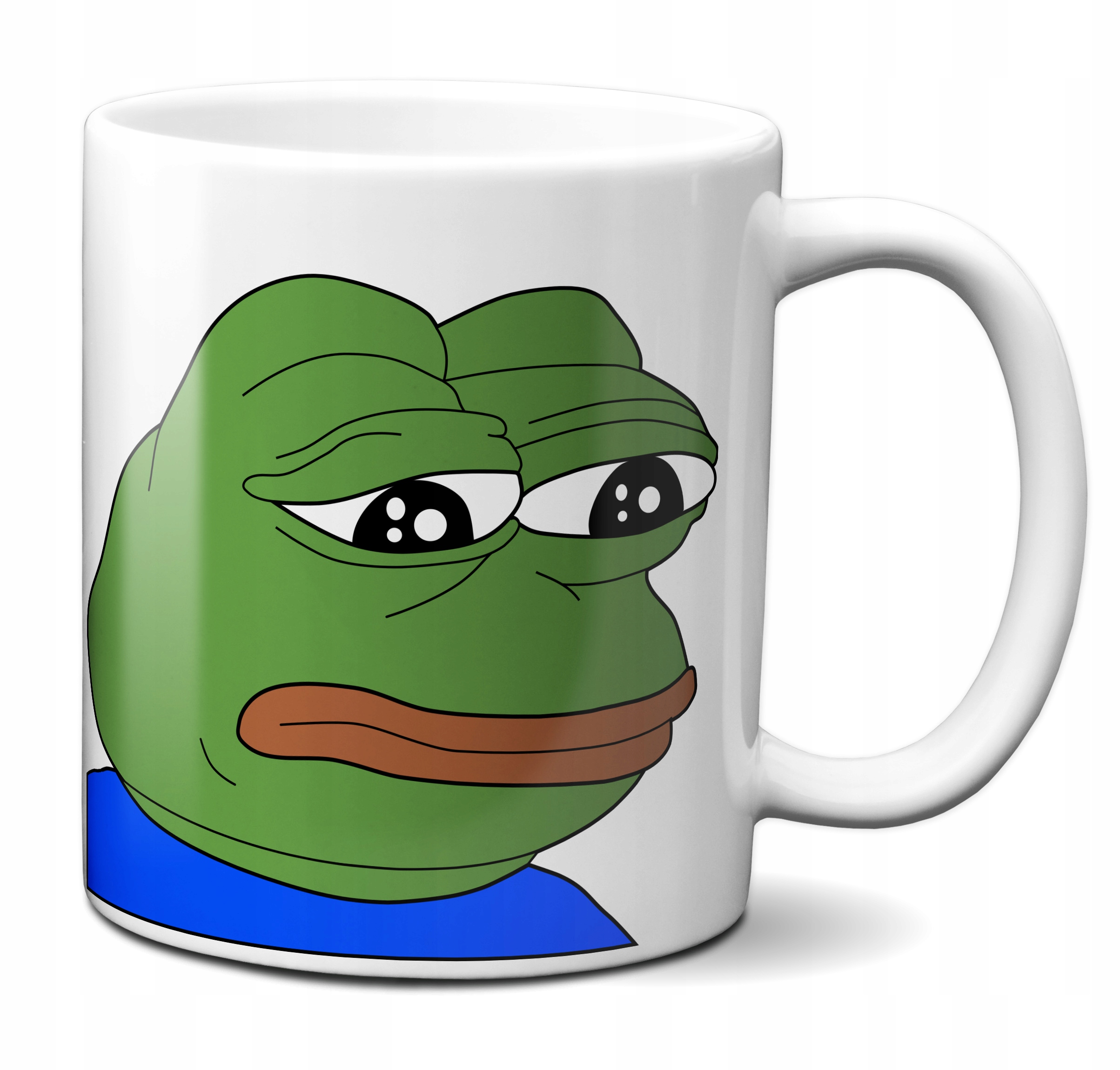 

Kubek Smutny Pepe Żaba Memy Mem Internet 330ml