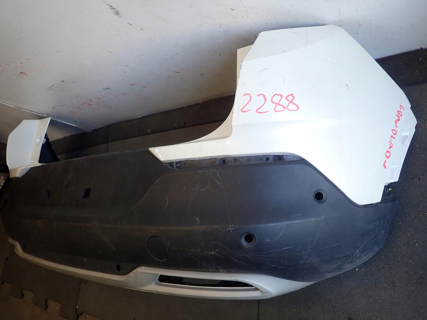 bumper rear part rear OPEL GRANDLAND X 2016- 1980032